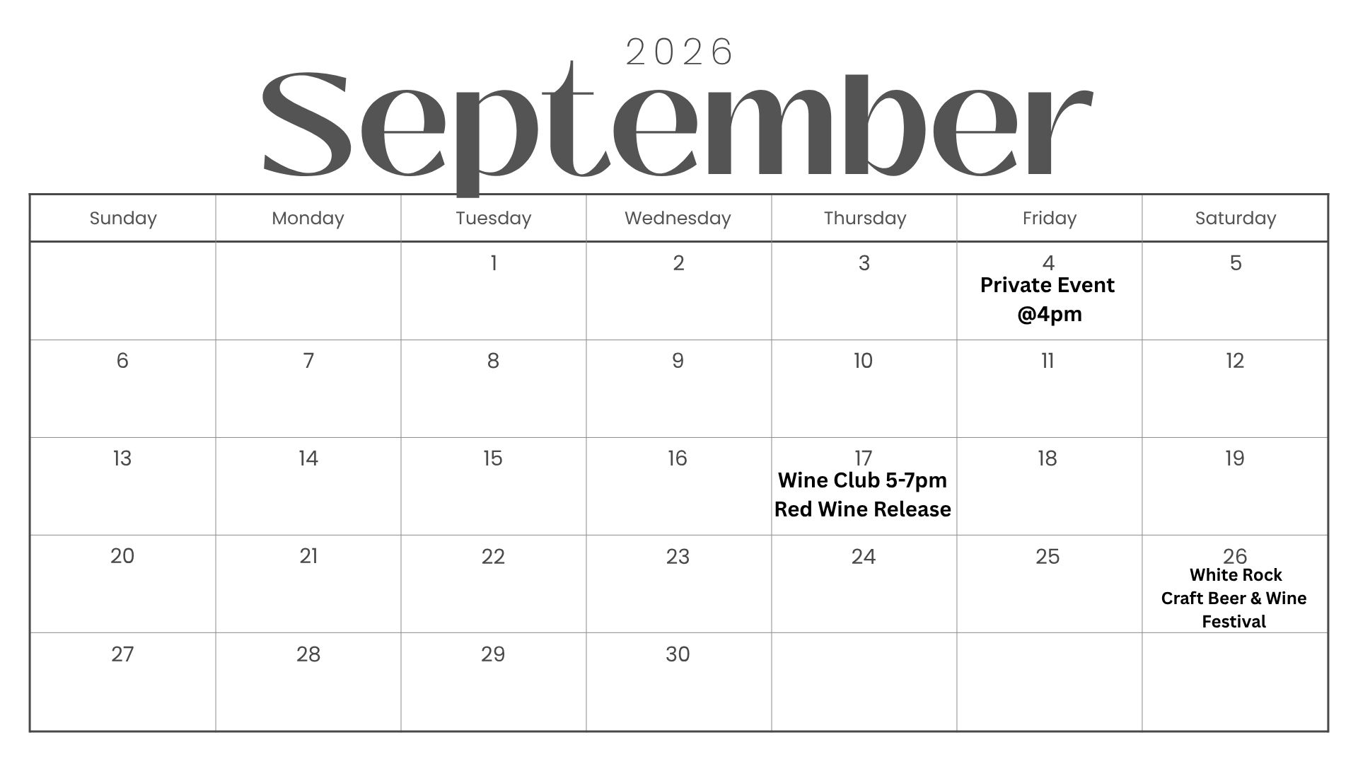 September
